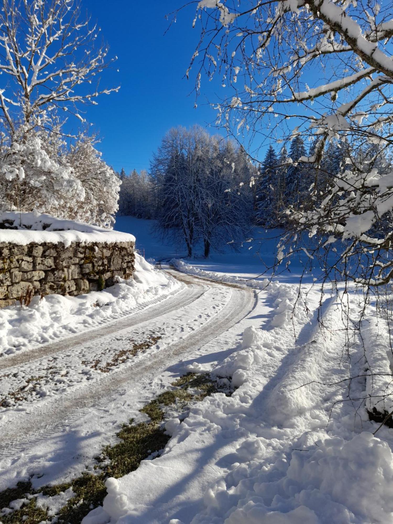 Bed and Breakfast Ch'Tit Jura Les Moussieres Екстер'єр фото